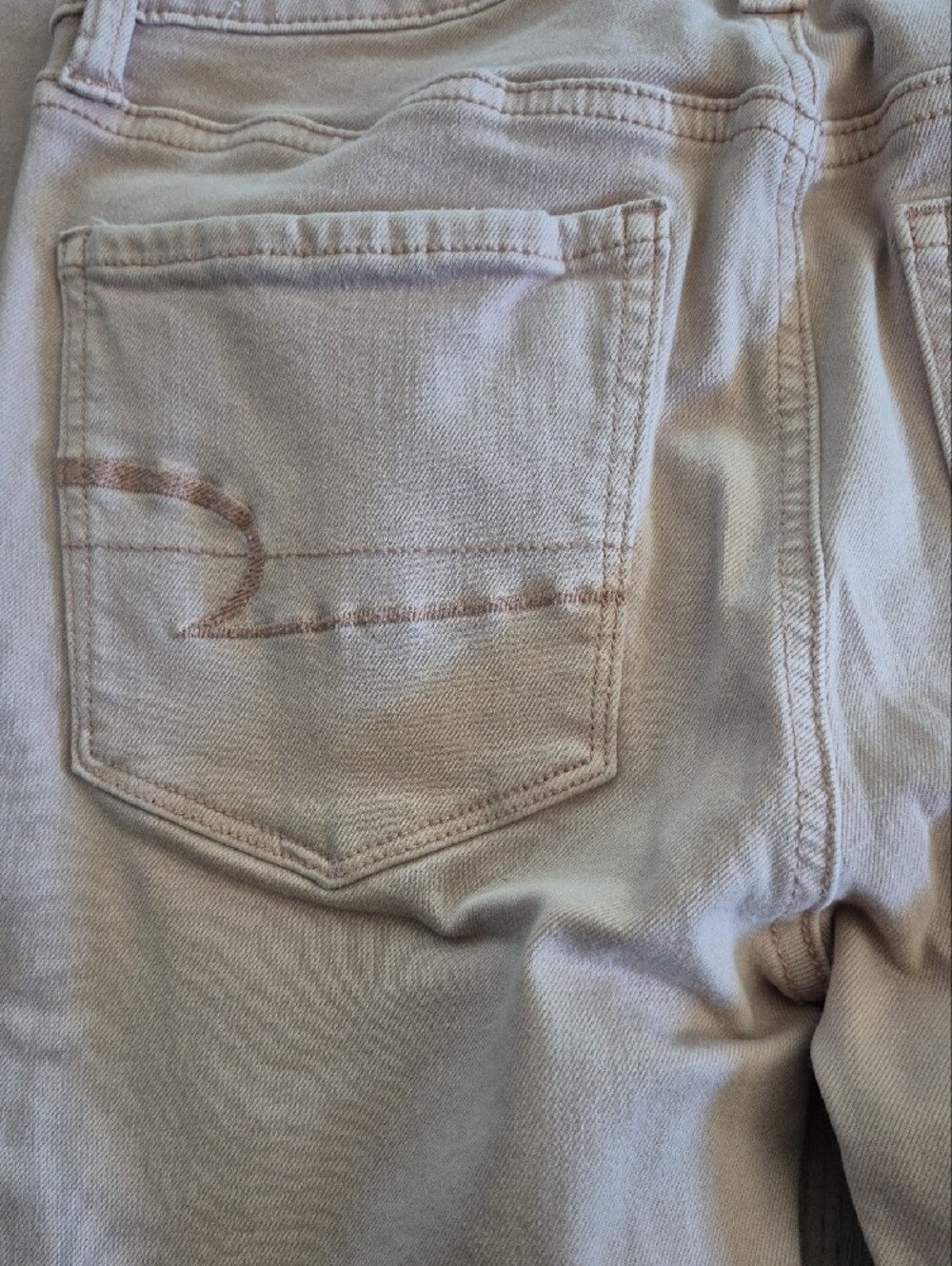 American Eagle Outfitters Skinny Jeans in Dusty Mauve - Picture 7 of 7
